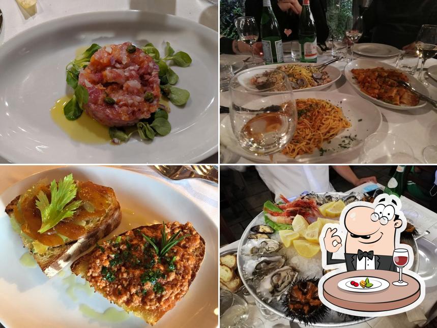 Platti al Antica Osteria del Mare