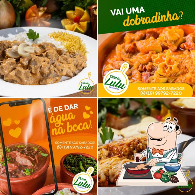 Curry de frango em Dona Lulu Brasileira