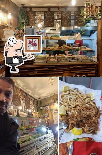 Dai un'occhiata agli interni di O'cuppetiello Pozzuoli, la Vera Friggitoria