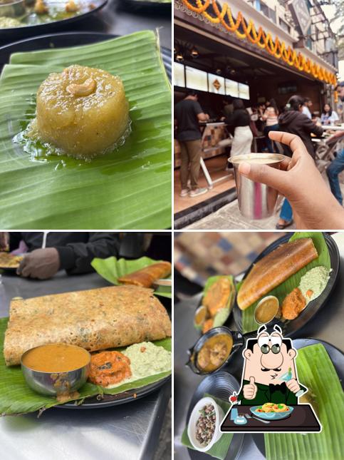 Food at The Srirangam Cafe