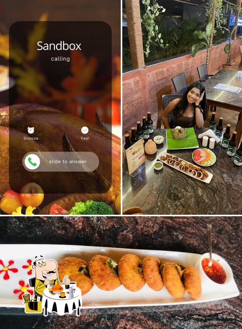 The picture of Sandbox Family Restaurant & Bar’s food and interior