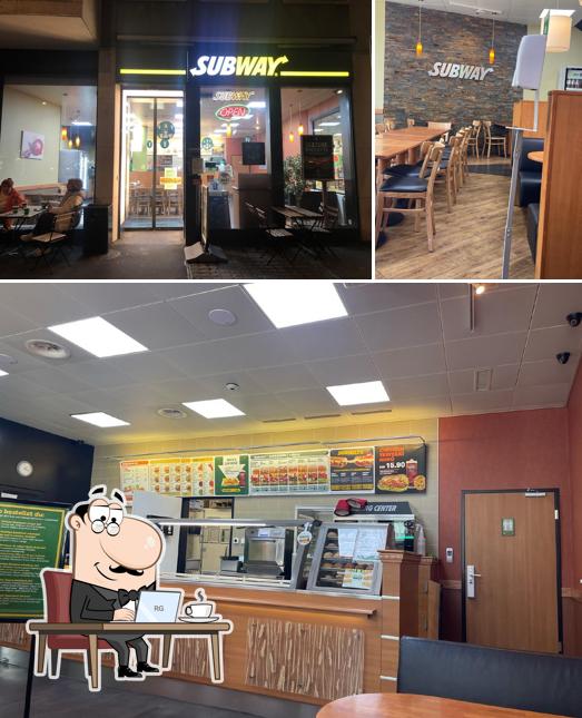 Dai un'occhiata agli interni di Subway