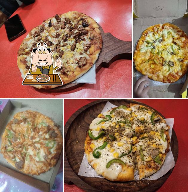 Order pizza at Salt n Spice