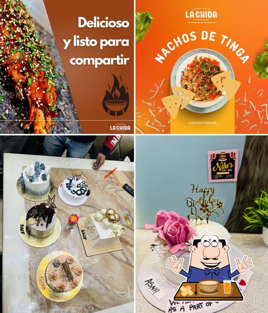 Among various things one can find food and interior at Nilu's Cakes & Bakes