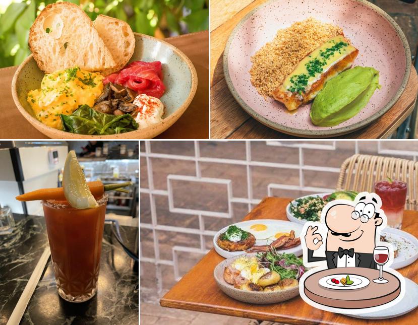 Comida em Botanikafé Jardins