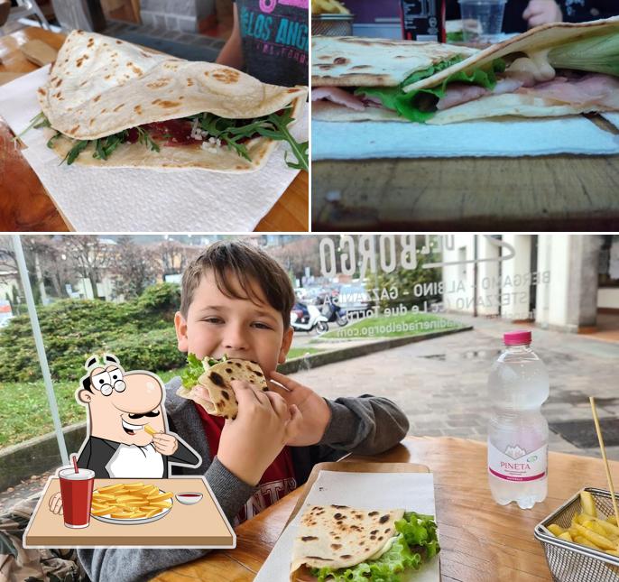 Patatine fritte al Piadineria Del Borgo