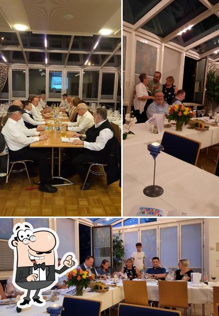 Gli interni di Restaurant Eule