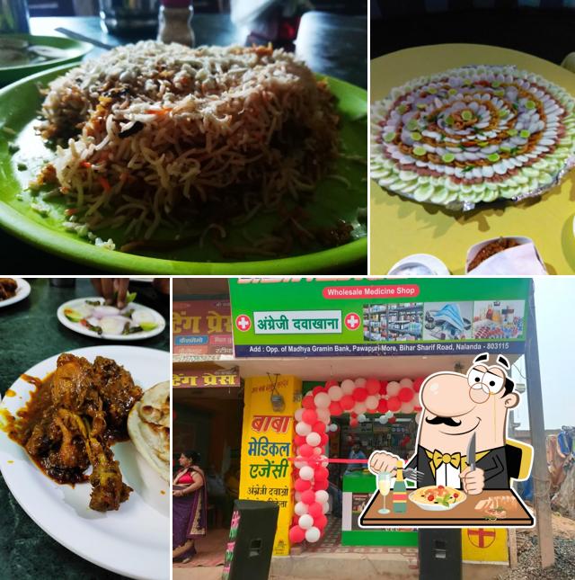 Food at Hotel Pawapuri