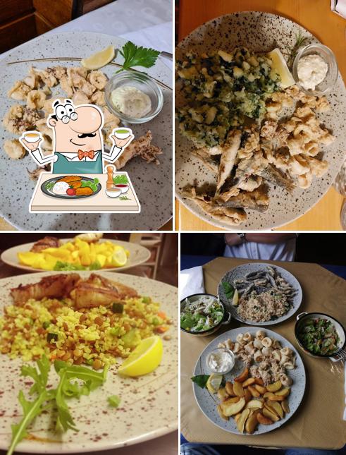 Calamari fritti al Okrepčevalnica Konoba Dalmacija