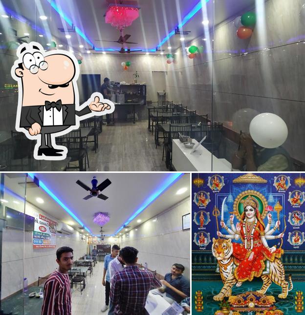 The interior of OM SAI KHETESHWAR DAL BATI