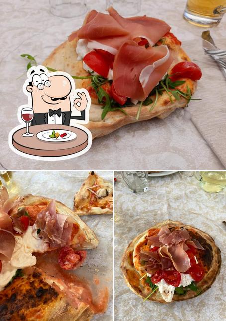 Prosciutto crudo al Pizzeria Al Cantuccio
