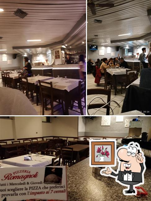 Gli interni di Pizzeria Romagnoli