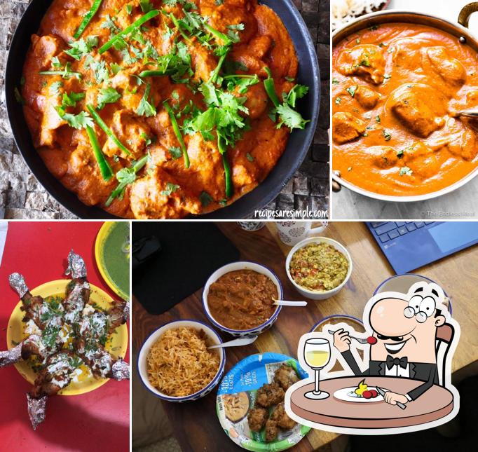 Food at Super Kitchen Corner