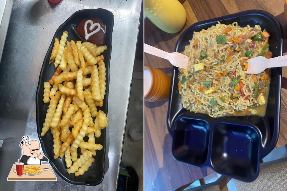 French fries at THE STREET CAFÉ GAYA Best Café in Gaya