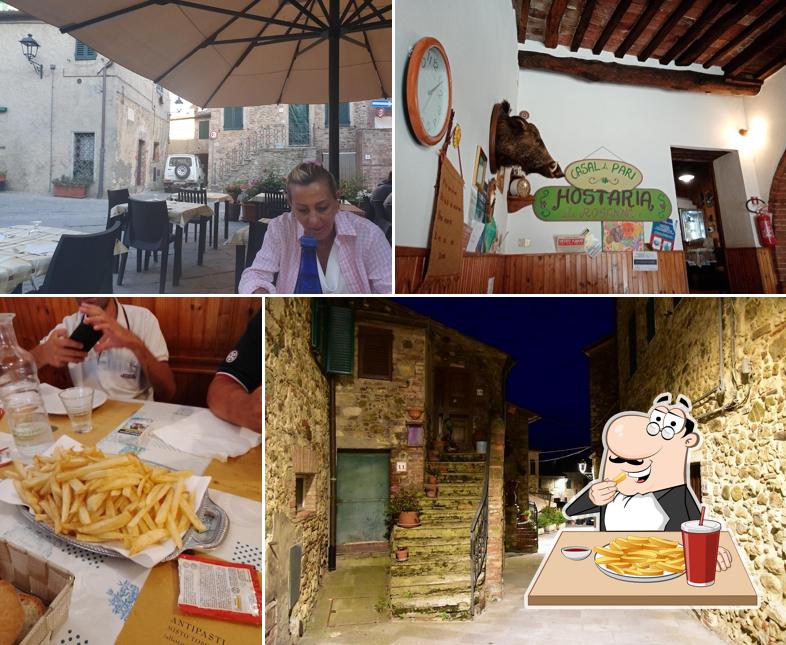 Patatine fritte al Trattoria da Rosanna