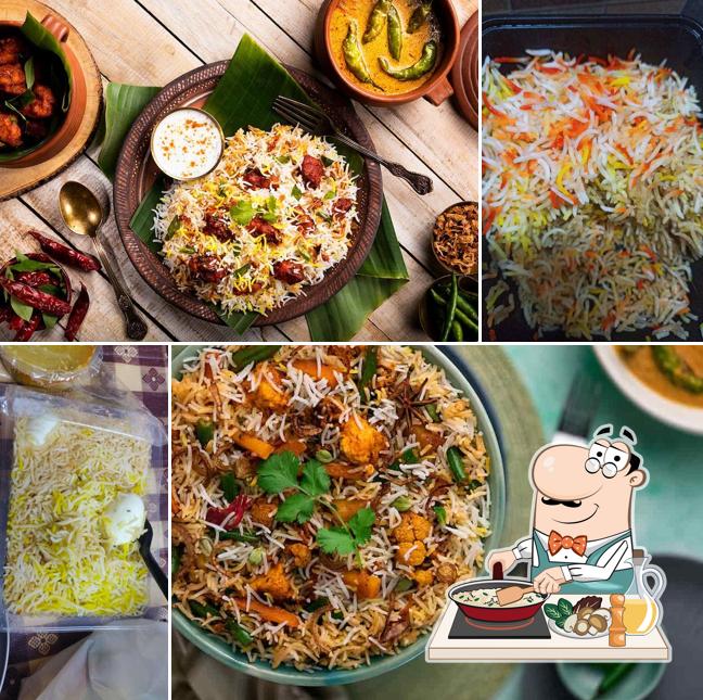 Fried rice at Biryani Badshah