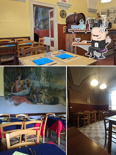 Dai un'occhiata agli interni di Trattoria Norina