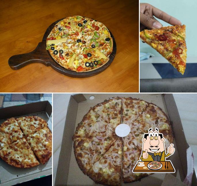 Try out pizza at Canadian Pizza