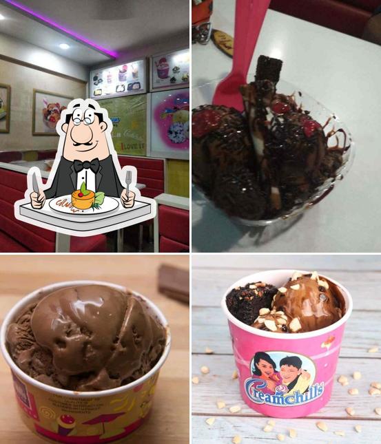 Food at Cream Chills