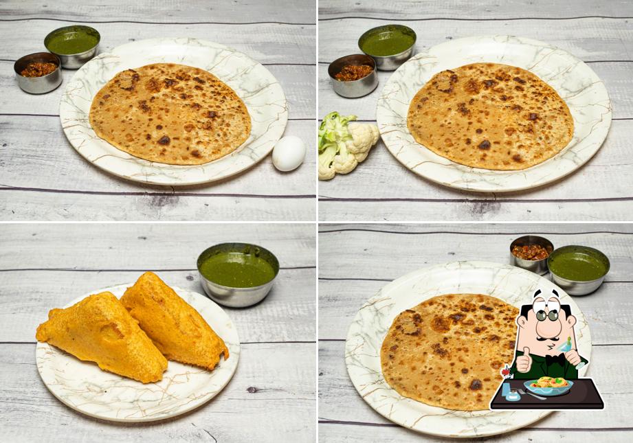 Food at New Madras Cafe