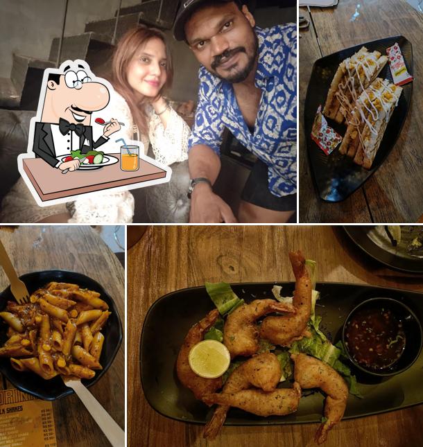 Food at 9pm Bar and cafe