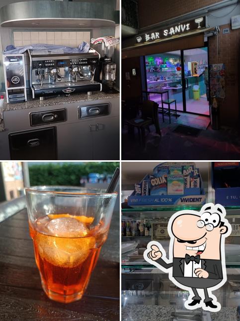 Gli interni di Bar Sanvi