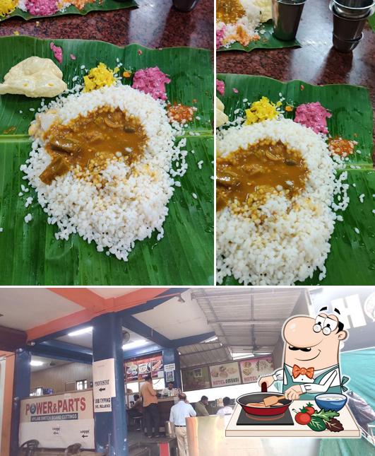 Chicken curry at Ambadi Hotel
