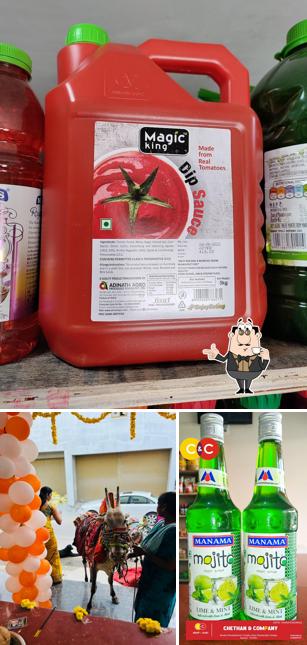Enjoy a beverage at CHETHAN and COMPANY (Frozen Food, Dairy Food, Bakery product, Frozen vegetables, Kova, Paneer,..)
