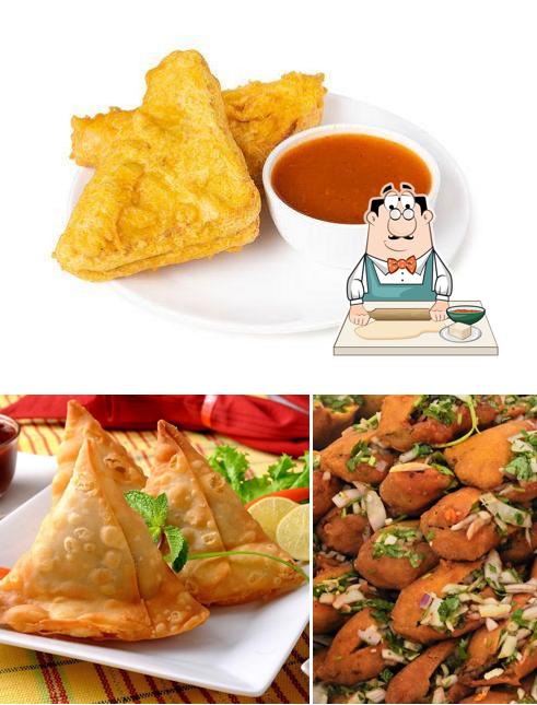 Samosa at Hotel Amruth Vilas