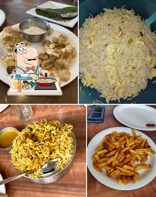 Fried rice at Kinara Non Veg