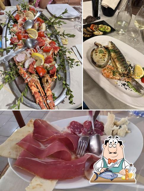 Salmone grigliato al Ristorante da Silvano