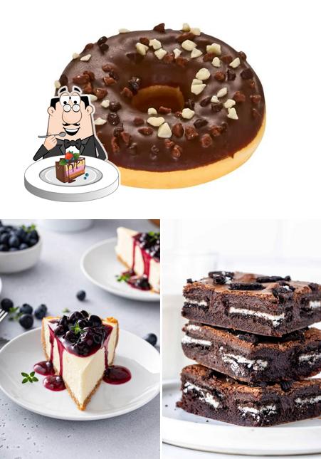 Chocolate cake at The Daily Delights
