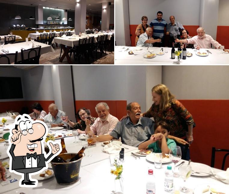 O interior do Hotel E Churrascaria Minuano