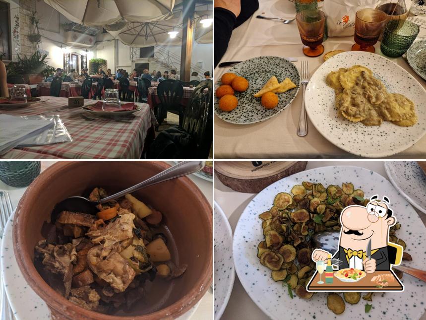 Cibo al Trattoria Il Casalicchio