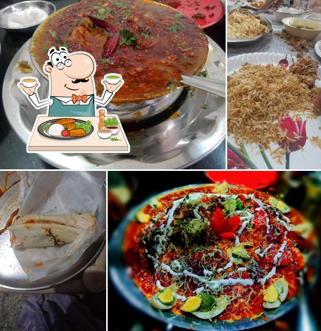 Food at Patel Restaurant & Chinese Corner