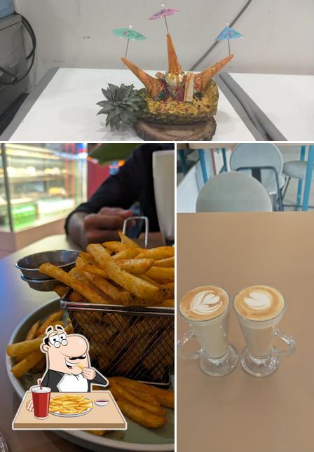 French fries at Caffeholic