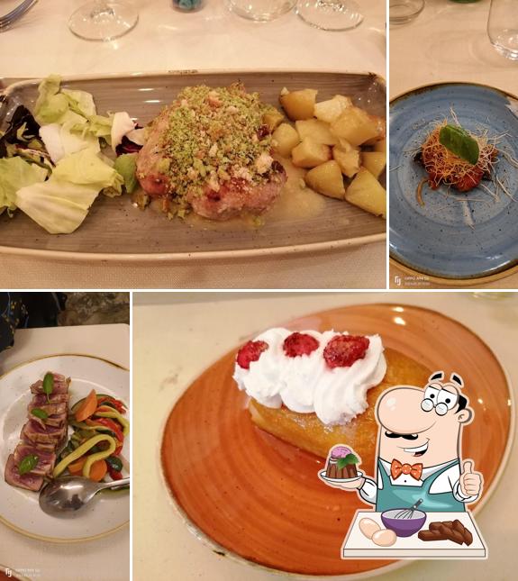 I due fuochi serve un'ampia selezione di dolci