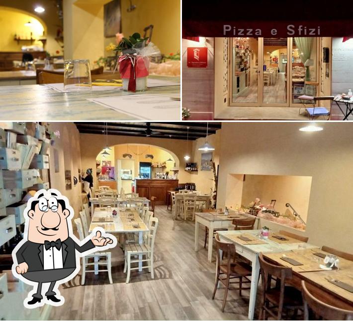 Dai un'occhiata agli interni di La Sgranocchiosa Osteria & Pizza