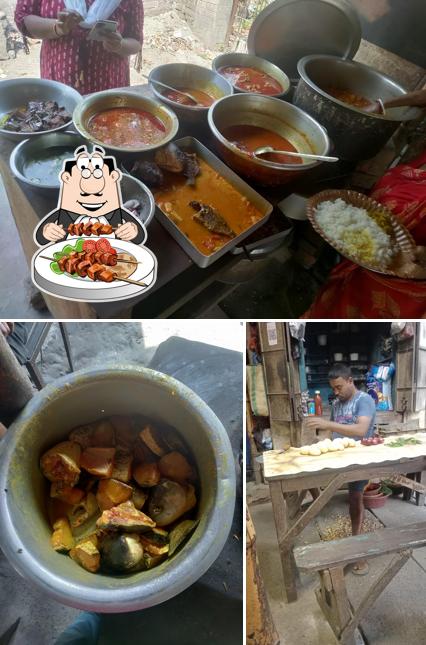 Food at Naskar Hotel (Barun)