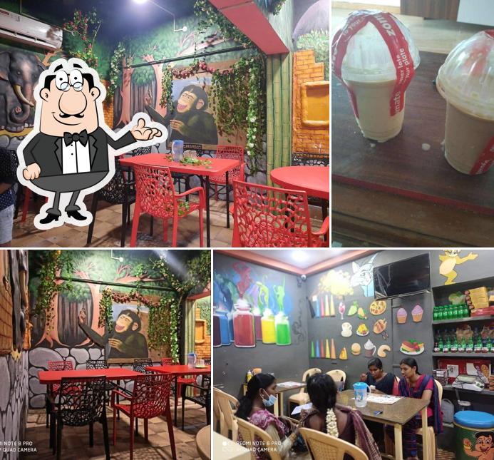 The Three Monkey's Food Corner