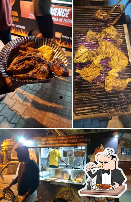 Food at Mr. Shawarma