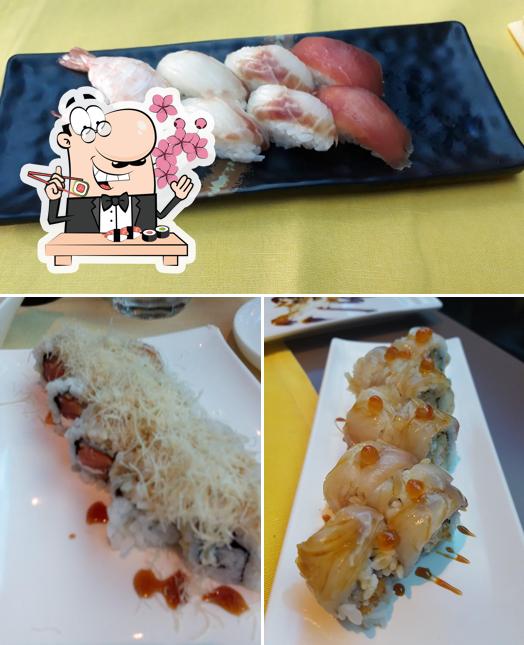 A I Mo, puoi degustare il sushi
