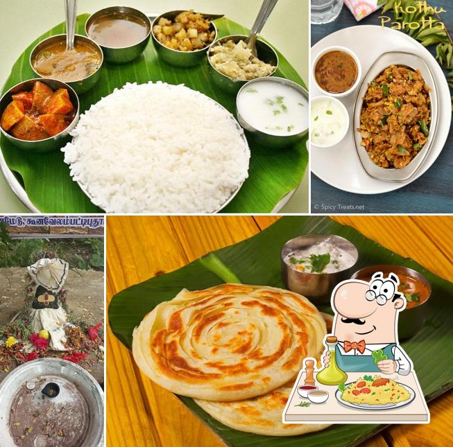 Food at Vanmathi Hotel