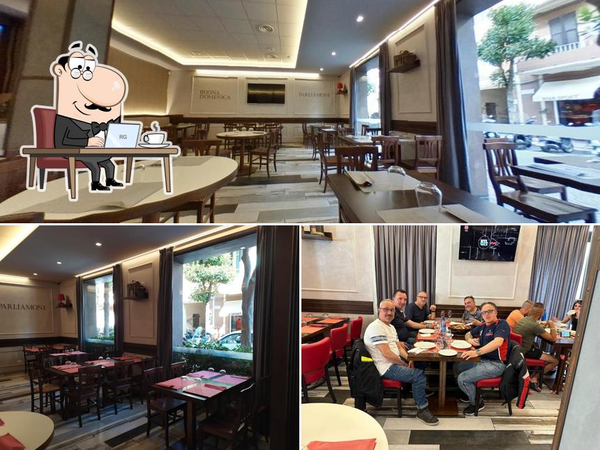 Gli interni di Ricaroka Hotel Ristorante Pizzeria