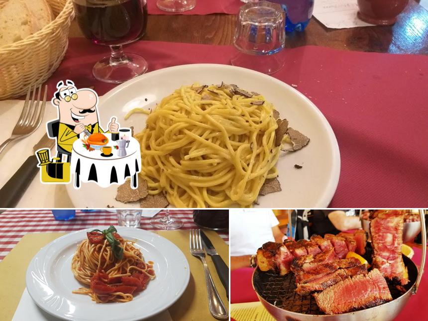 Platti al Osteria de Bengodi