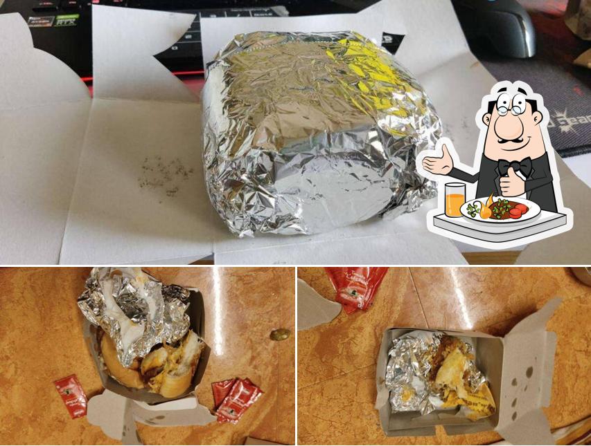 Meals at Ginnis biggie burger