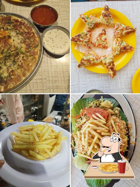 French fries at Panorama Veg Restaurant