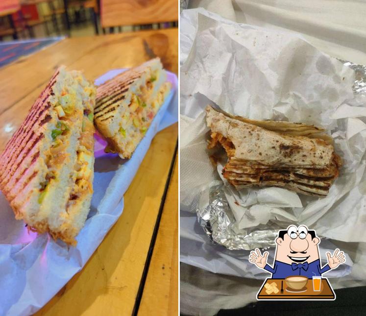Food at Frenzy Shawarma Zone