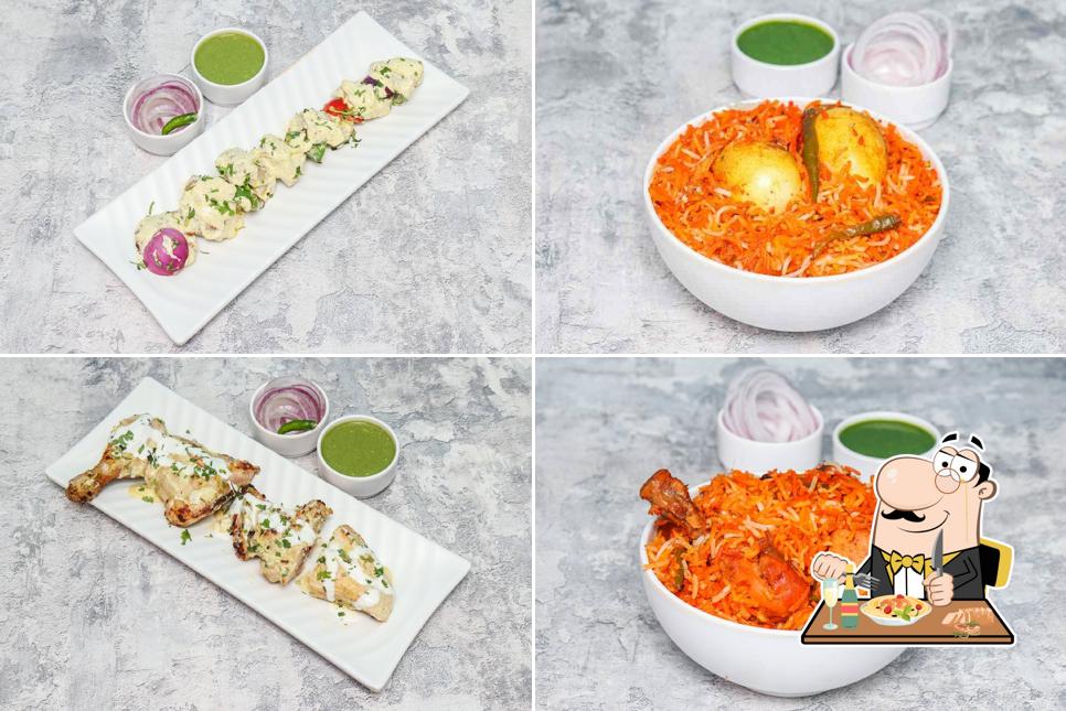 Food at Humsafar Biryani