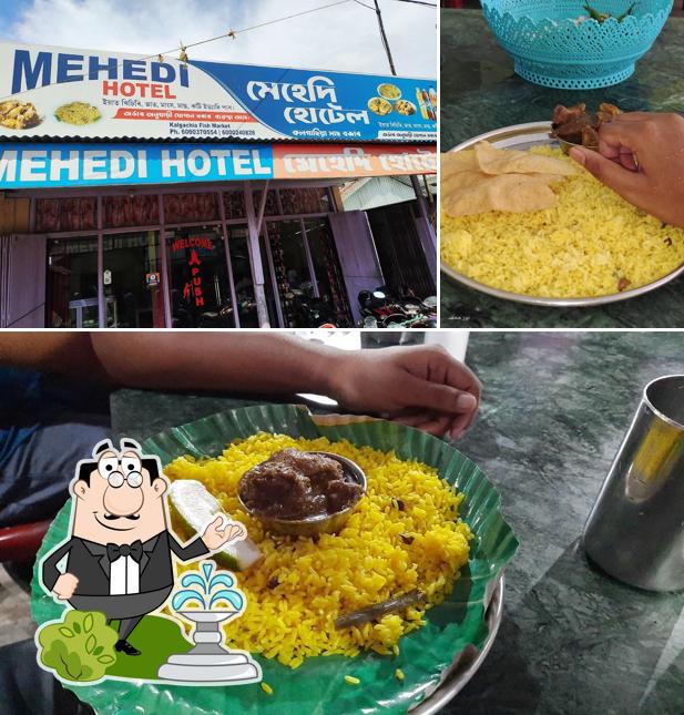 The exterior of NEW MEHDI HOTEL